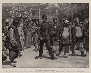Représentants rivaux de la loi et de l